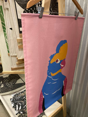 Limited Edition Sustainable Framed Art - Cheeky Galah
