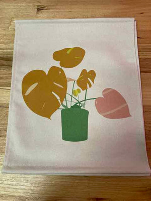 Limited Edition Sustainable Framed Art - Philodendron Hearts